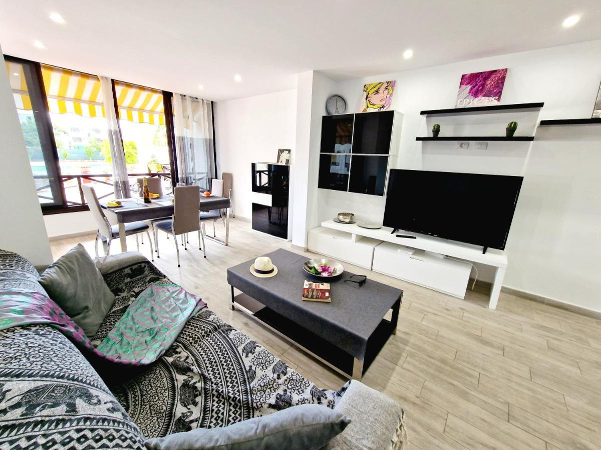 Luxury San Marino Apartment & Pool View Los Cristianos  Kültér fotó