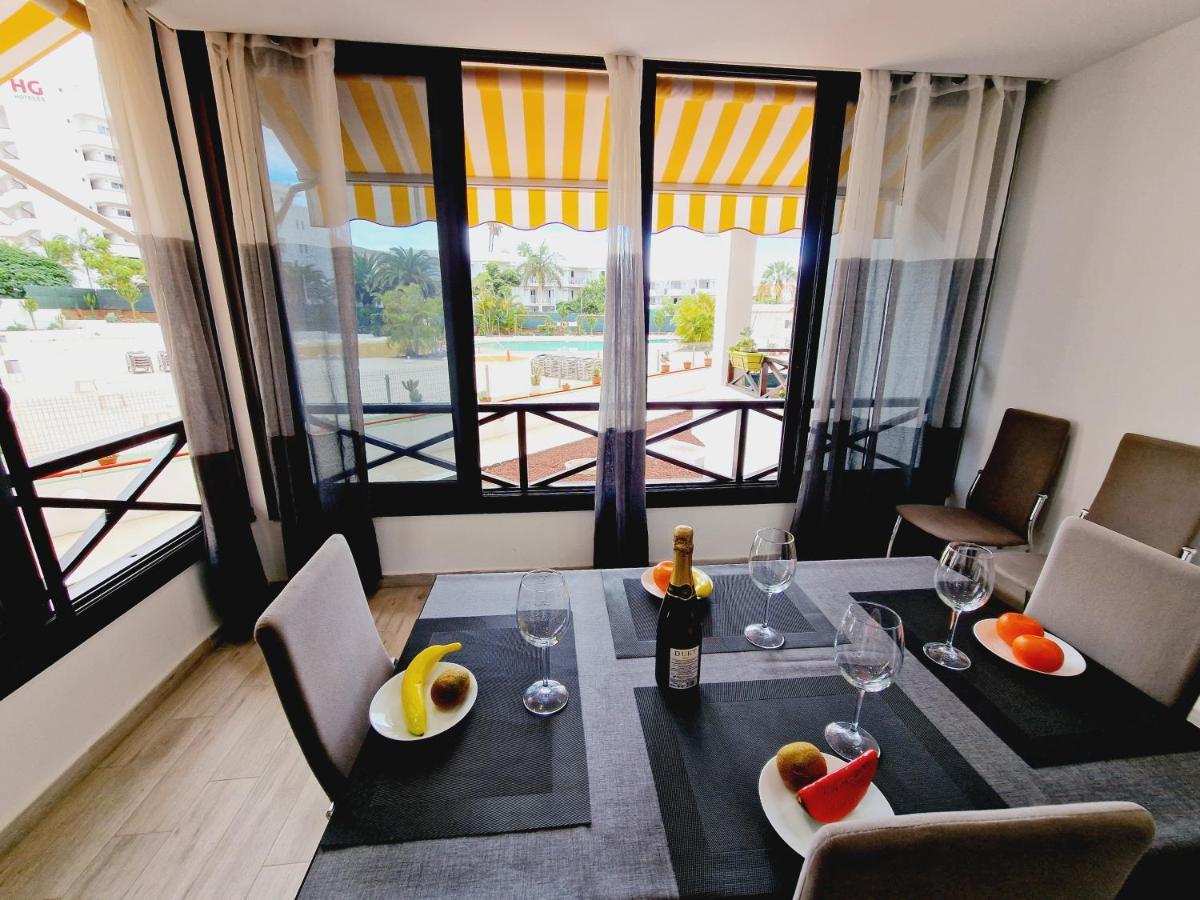 Luxury San Marino Apartment & Pool View Los Cristianos  Kültér fotó